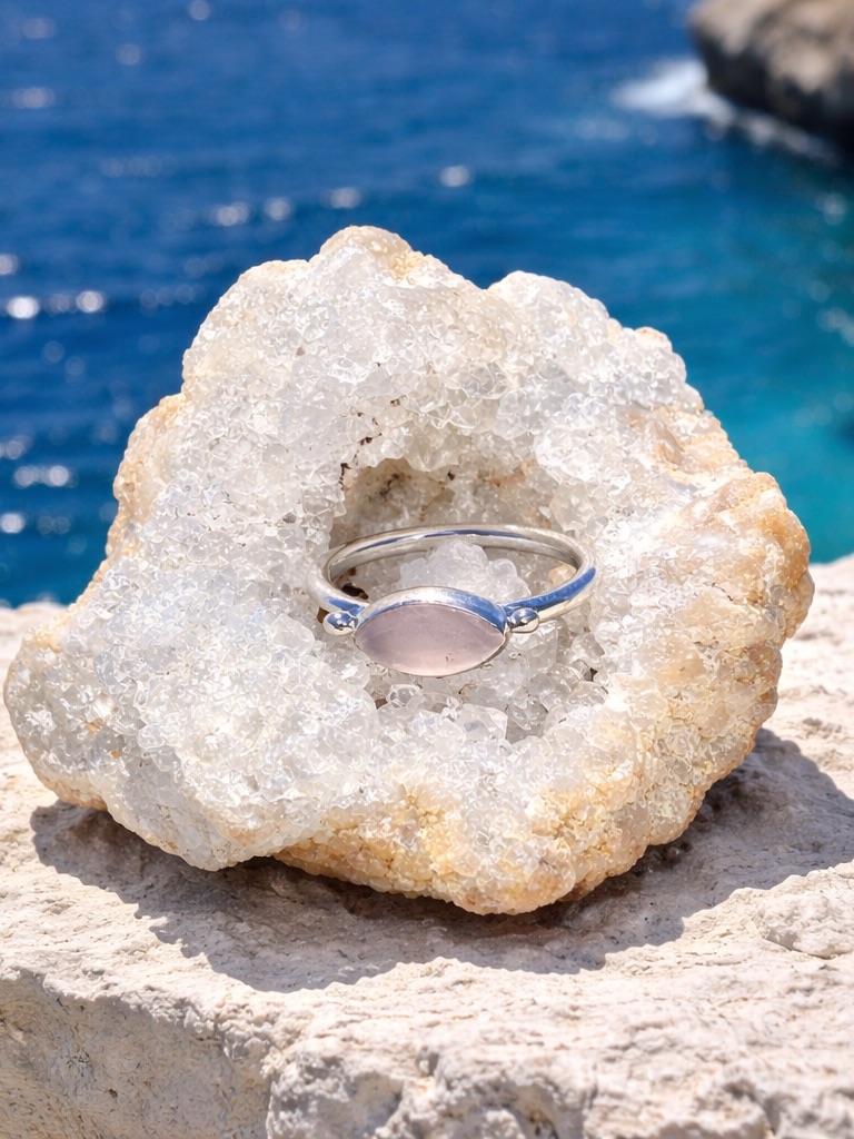 Rose Quartz Ring